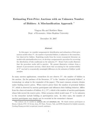 Estimating First-Price Auctions with an Unknown Number of Bidders ...