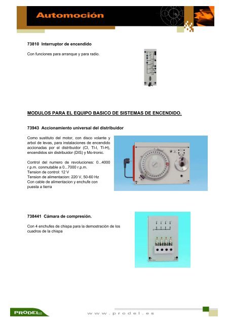 ENTRENADOR SIMULADOR DE CIRCUITOS DE ENCENDIDO E ...