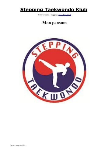 (mon) Pensum - Stepping