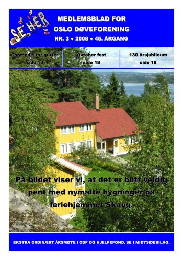 nr 3 - Norsk Døvehistorisk Selskap