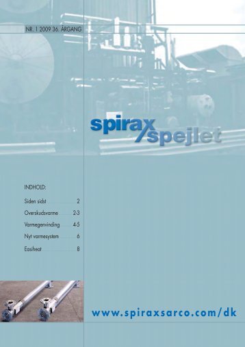 Spejlet nr 1 2009 - Spirax Sarco