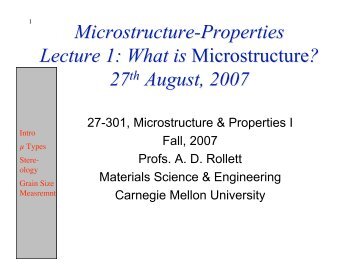 microstructure of materials microstructure of materials