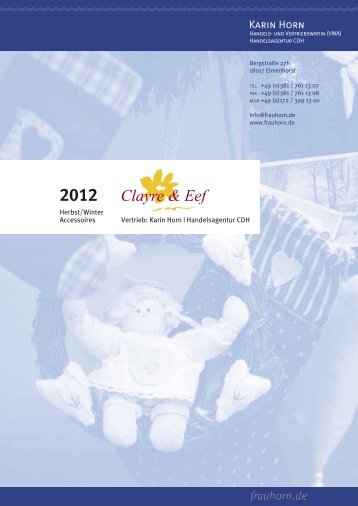 Katalog Clayre & Eef 2012 Accessoires | Karin Horn ... - frauhorn.de