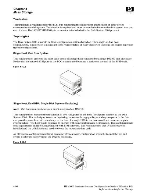 4.6.2–HP StorageWorks Disk System 2300 (DS2300)