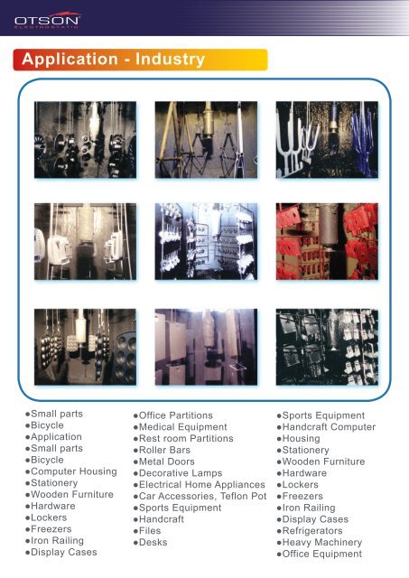 OTS-5000 Disk Electrostatic Automatic Coating System - OTSON.com