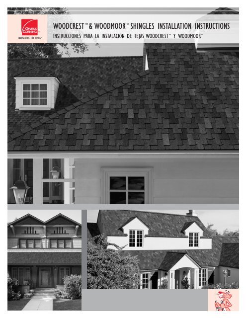 woodcrest™& woodmoor™ shingles installation instructions