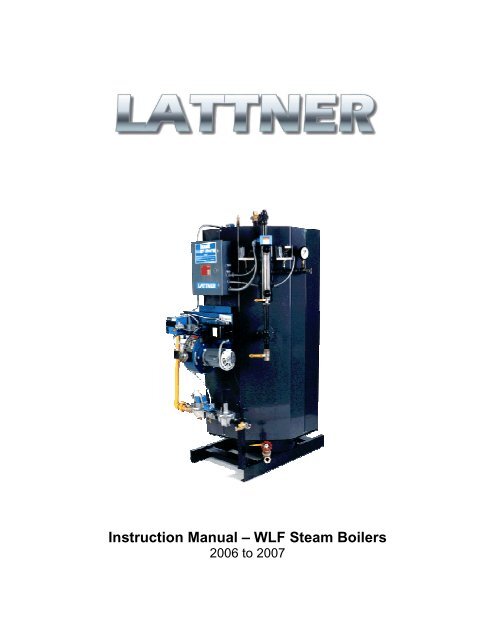 WLF Model - Lattner Boiler Company