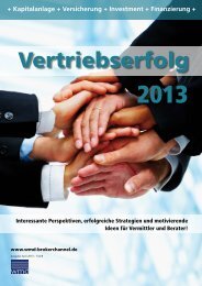 Vertriebserfolg 2013 - Das eMagazin