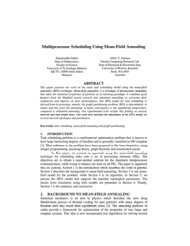 Multiprocessor Scheduling Using Mean-Field Annealing