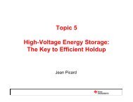 Topic 5 High-Voltage Energy Storage: g g gy g The Key to Efficient ...