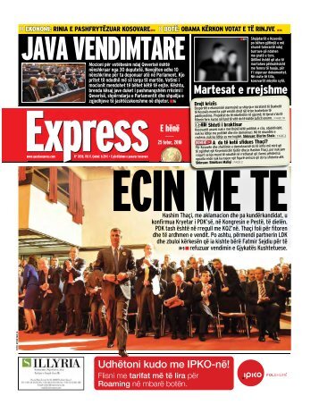 JAVA VENDIMTARE - Gazeta Express