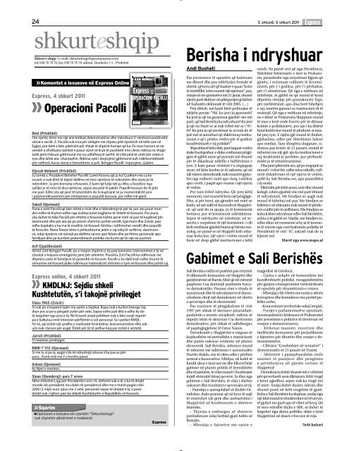 01 - Ballina.indd - Gazeta Express