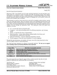 6 th grade Exploratory Program letter - JLS - Palo Alto Unified ...