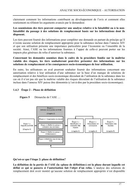 Guide relatif à l'analyse socio- économique ... - ECHA - Europa