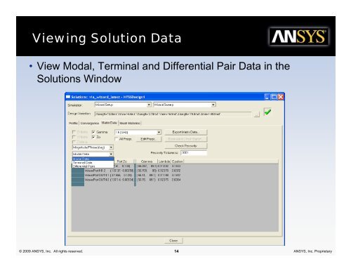 Signal Integrity Via Wizard 3.0 - Ansys