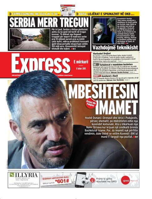 SERBIA MERR TREGUN - Gazeta Express