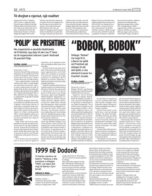 Priten 10 njohje - Gazeta Express