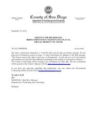 County of San Diego - BuyNet