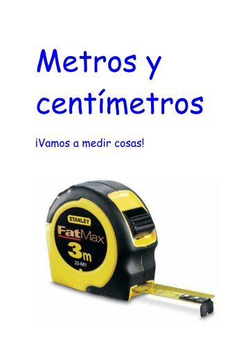 metros y centímetros