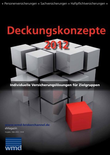 Deckungskonzepte 2012 - Das eMagazin!