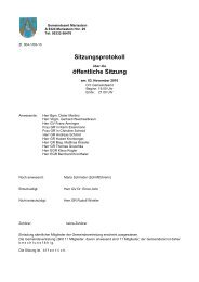 Sitzungsprotokoll 3.11.2010 (86 KB) - .PDF - Mariastein