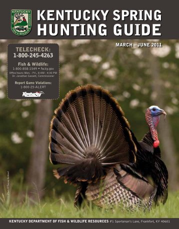 hunting guide - Kentucky Department of Fish and Wildlife Resources