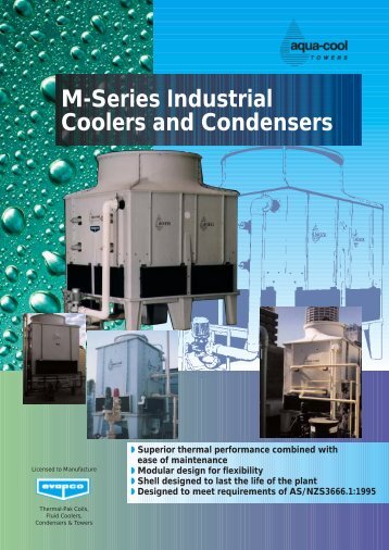 M-Series Industrial Coolers And Condensers - Tasman Cooling ...