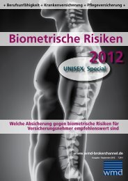 Biometrische Risiken 2012 - Das eMagazin!