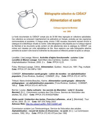 Consulter la version PDF (71 Ko ; 7 p.) - Bibliothèque virtuelle ...