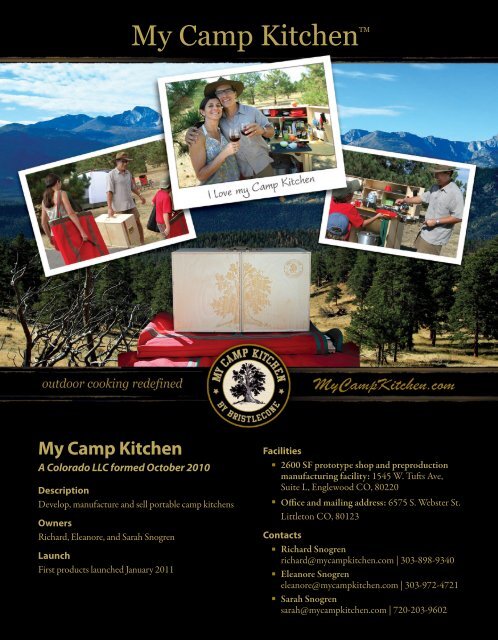 My Camp Kitchen - GoExpo