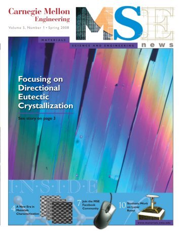 MSE News (Page 2) - Materials Science and Engineering ...