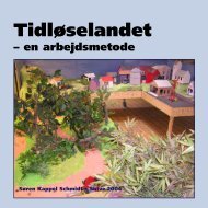 Tidløselandet - en arbejdsmetode