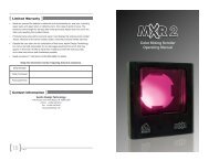 MXR Manual 2012.pdf - Apollo Design Technology