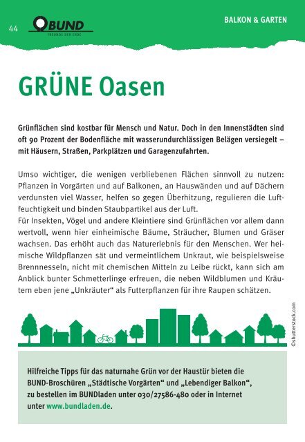 BUND Umwelt-Tipps Heilbronn / Heidelberg / Mannheim 2013