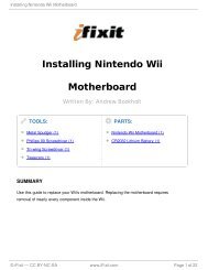 Installing Nintendo Wii Motherboard - iFixit