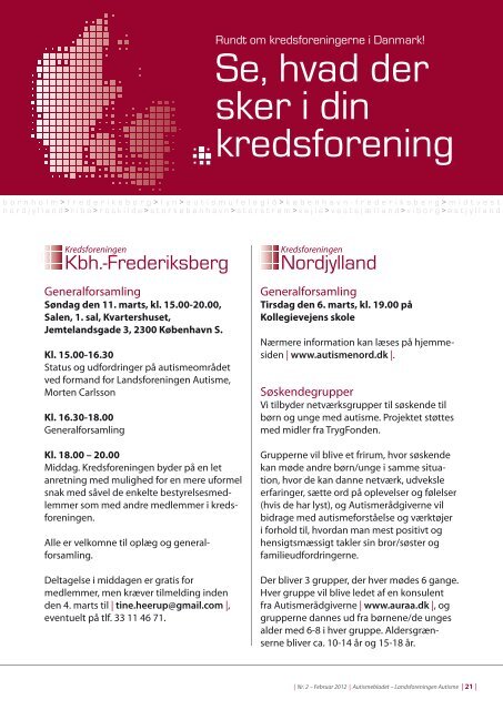 Medlemsblad nr. 2, 2012 - Landsforeningen Autisme