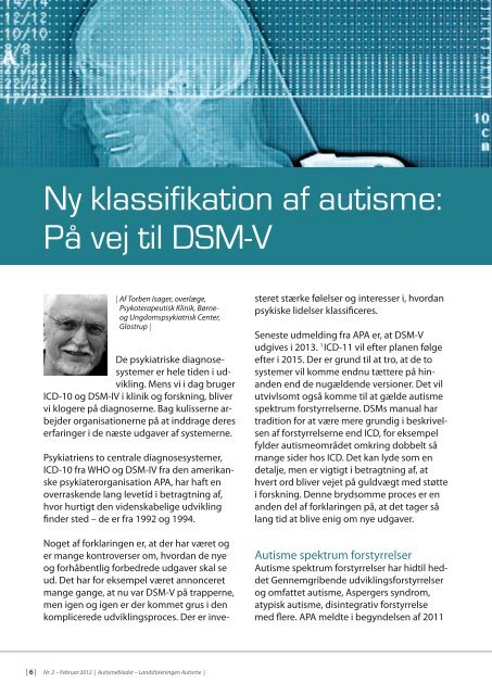 Medlemsblad nr. 2, 2012 - Landsforeningen Autisme