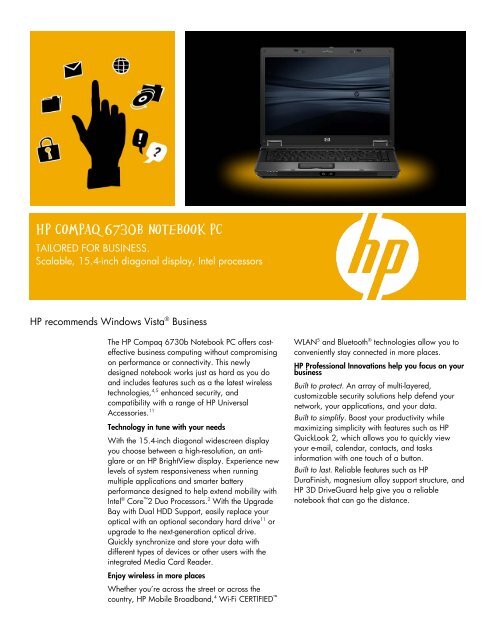 HP Compaq 6730b Notebook PC