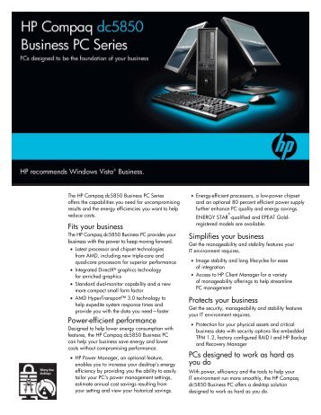 Fits your business - HP
