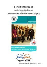 Bewerbungsmappe - Gemeinschaftshauptschule der Kreisstadt ...