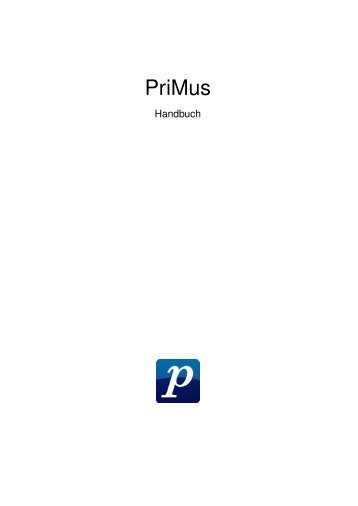Handbuch zu - PriMus