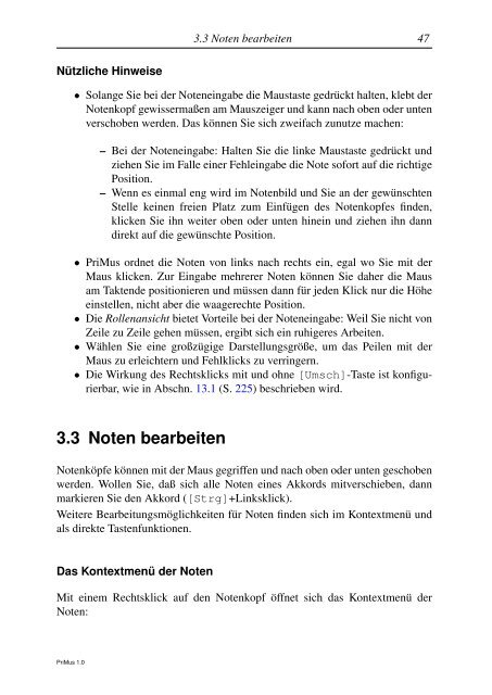 Handbuch zu - PriMus