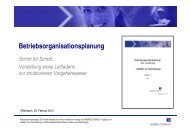 Betriebsorganisationsplanung - Andree Consult Gmbh