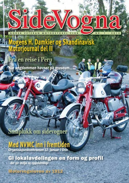 Sidevogna nr. 1 - 2013 - Norsk Veteran Motorsykkel Club