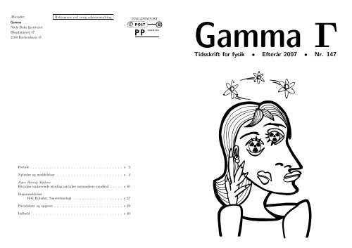 Hele bladet i pdfbook-format - Gamma - Niels Bohr Institutet