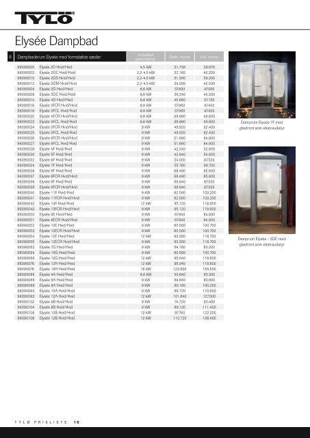 Download Tylø prisliste 2011 - Sagatrim