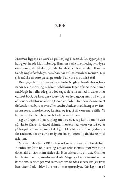 9 Mormor ligger i et værelse på Esbjerg Hospital ... - mediamovers.dk