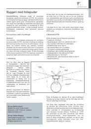 Byggeri med foliepuder - Vector Foiltec