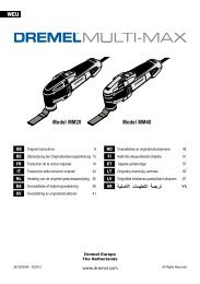 Dremel 568 Kit de Déscellement des Joints de Carrelage - Accessoires pour  Enlever les Joints entre des Carreaux pour Outil Multifonction Rotatif :  : Bricolage