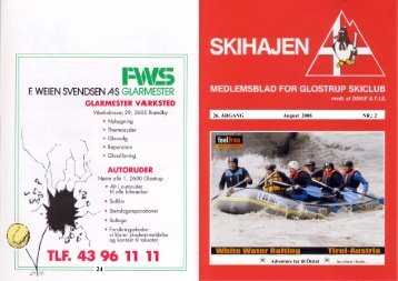 SKIHAJ aug. 08.pdf - Glostrup Skiclubs hjemmeside